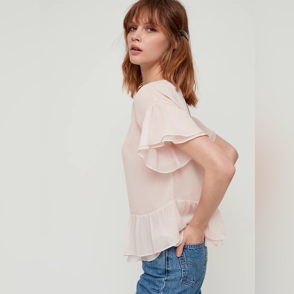 Aritzia Little Moon Kiara Blouse - Picture 2 of 6
